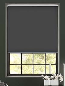 Eclipse Blockout Iron Grey Roller Blind thumbnail image