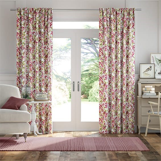 Elderberry Pink Curtains