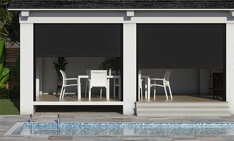 Electric Shade IT Onyx Outdoor Patio Blind thumbnail image