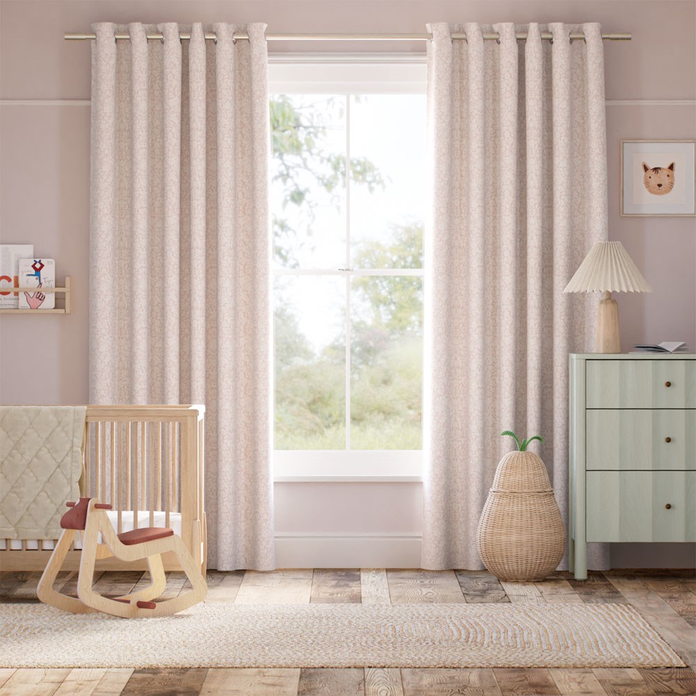 Eleni Blush Curtains thumbnail image