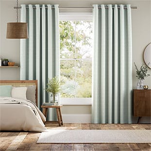 Ella Stripe Mint Curtains thumbnail image