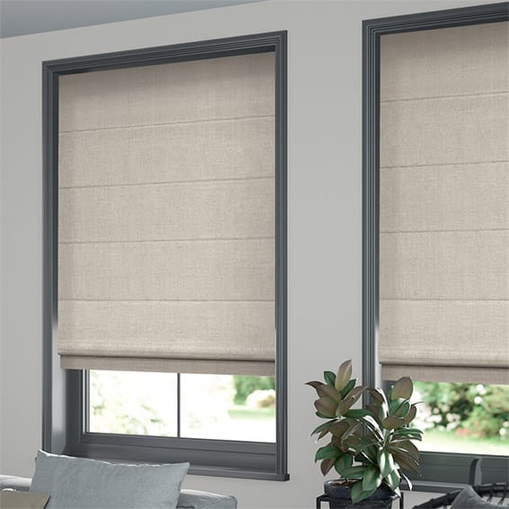 Elodie Dove Grey Roman Blind | Blinds Online™