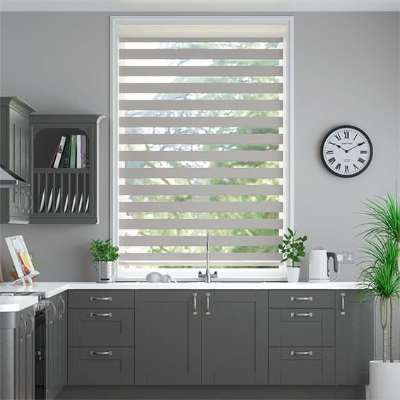 Enjoy City Grey  Zebra Roller Blind