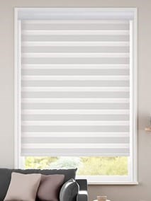 Electric Zebra Light Grey Enjoy Roller Blind thumbnail image