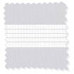 Electric Zebra Light Grey Enjoy Roller Blind swatch image