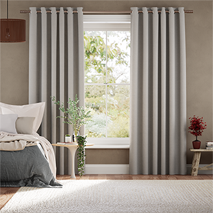 Etta Argent Grey Curtains thumbnail image