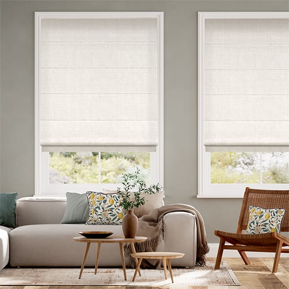 Etta Ivory Roman Blind