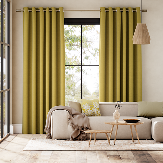 Etta Mustard Curtains