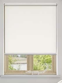 Express Twist2Fit Blockout Vanilla Easy Fit Roller Blind thumbnail image