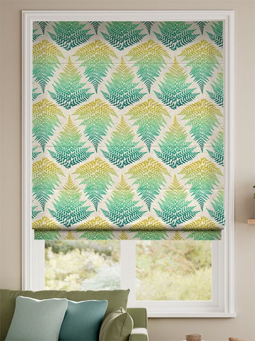 Filix Peacock Roman Blind thumbnail image