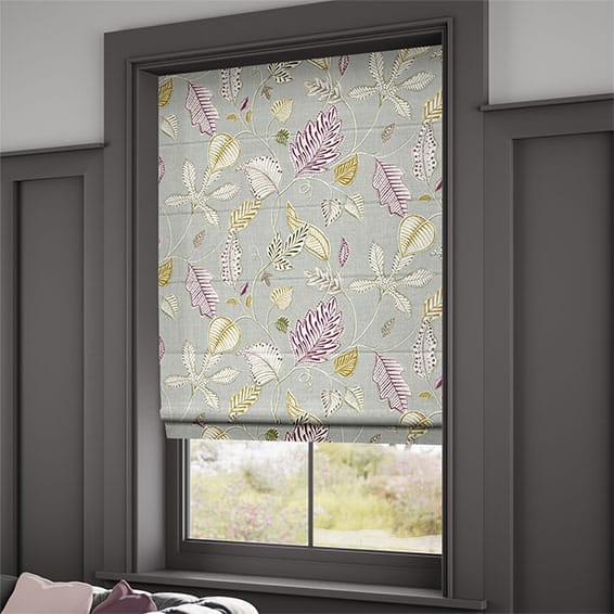 Flavia Wild Grape Roman Blind 