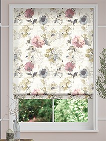 Fleur Antique Blush Roman Blind thumbnail image