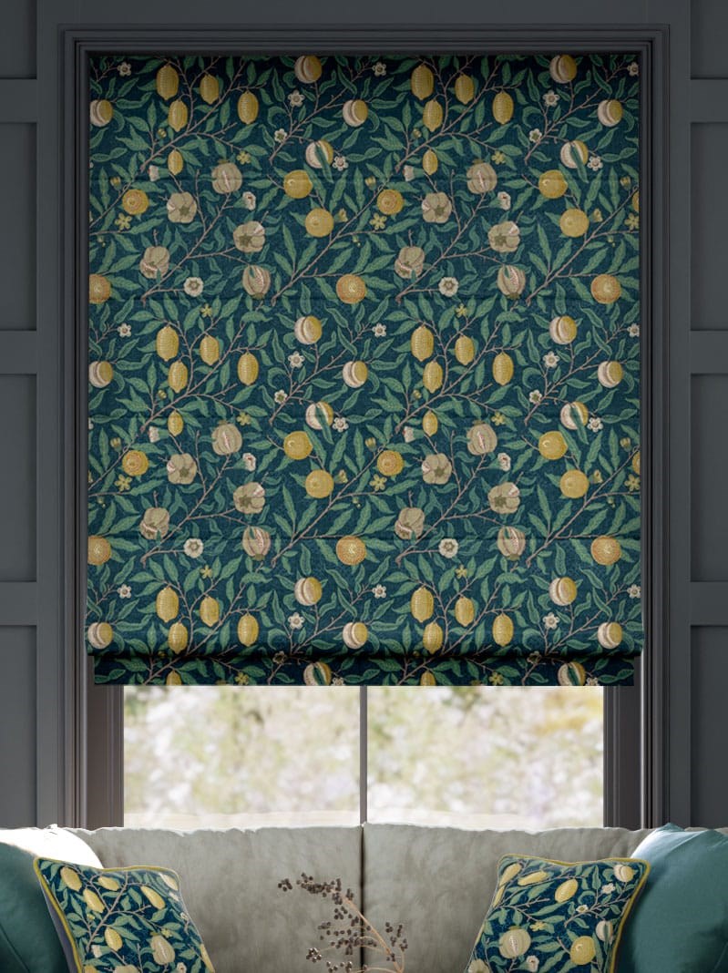 William Morris Fruit Aegean Roman Blind thumbnail image