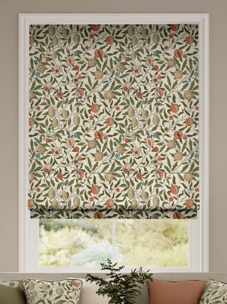 William Morris Fruit Autumn Roman Blind thumbnail image