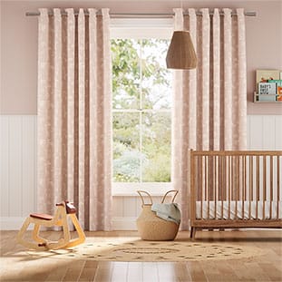 Funky Jungle Mini Blush Curtains thumbnail image