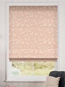 Funky Jungle Mini Blush Roman Blind thumbnail image