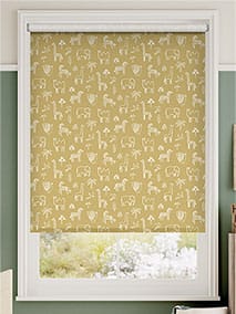 Funky Jungle Mini Straw Roller Blind thumbnail image