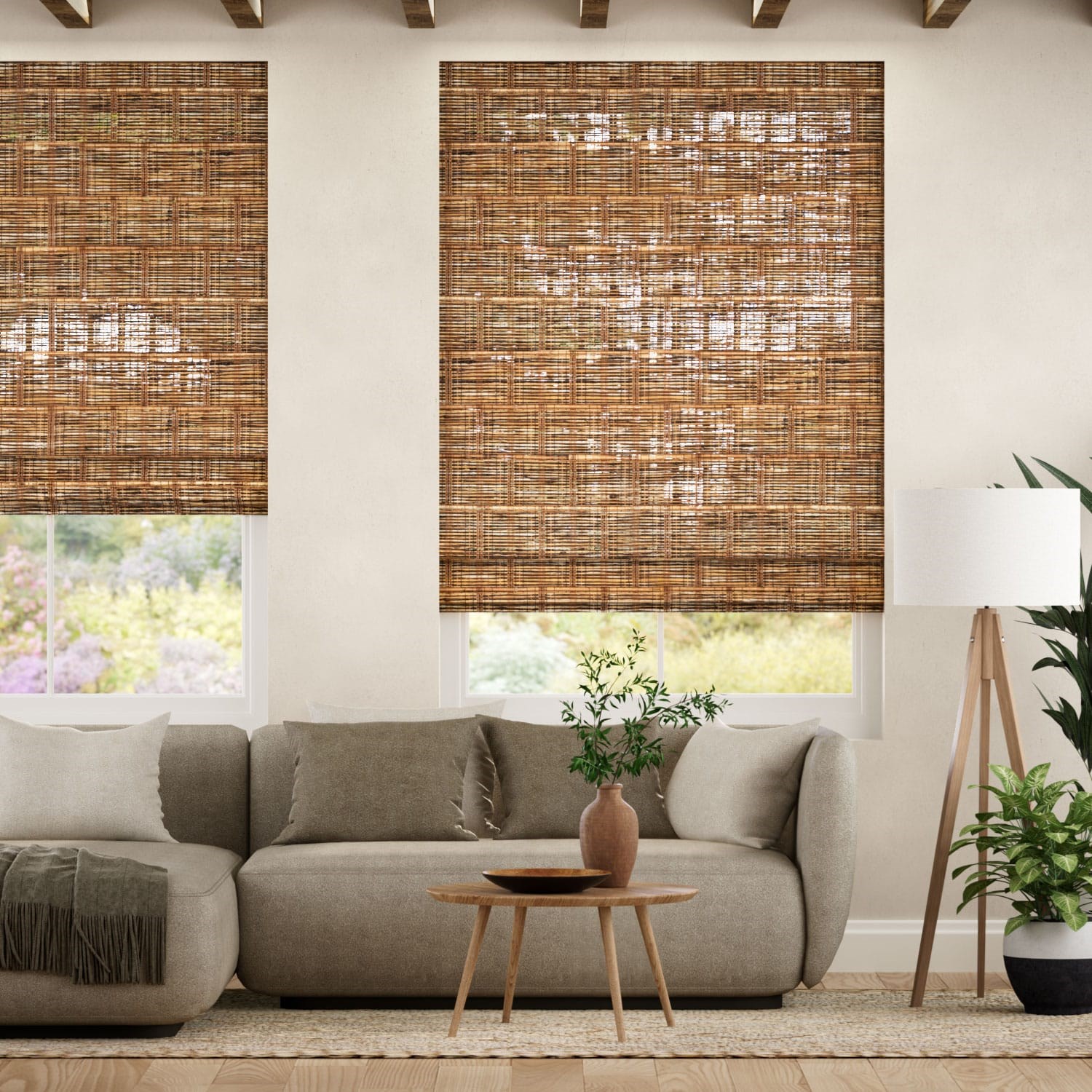 Gabor Chestnut Roman Blind