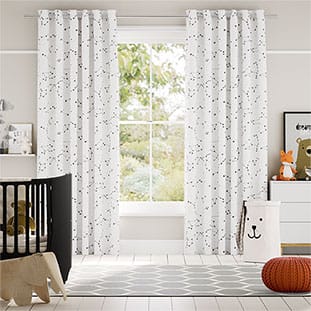 Galaxy Sky Monochromatic Curtains thumbnail image