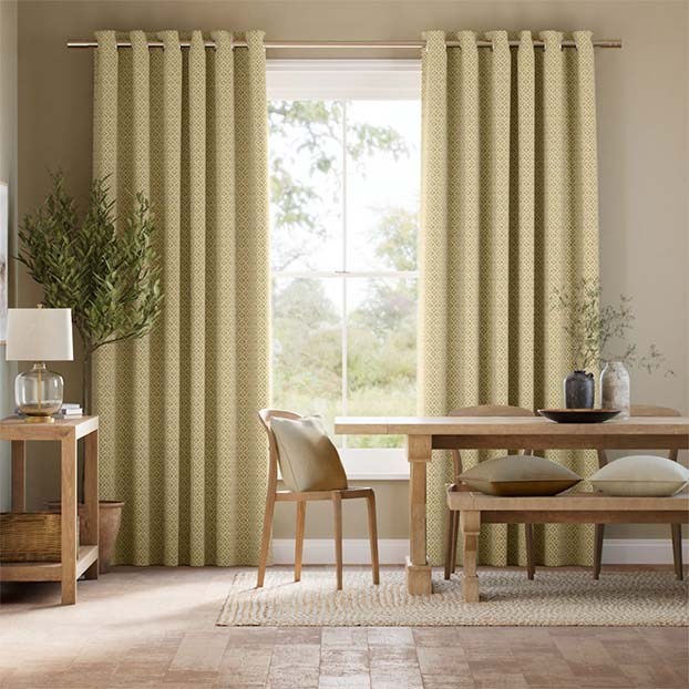 Giverny Honey Curtains thumbnail image