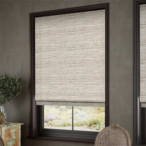 Glencoe Ivory Roman Blind | Blinds Online™