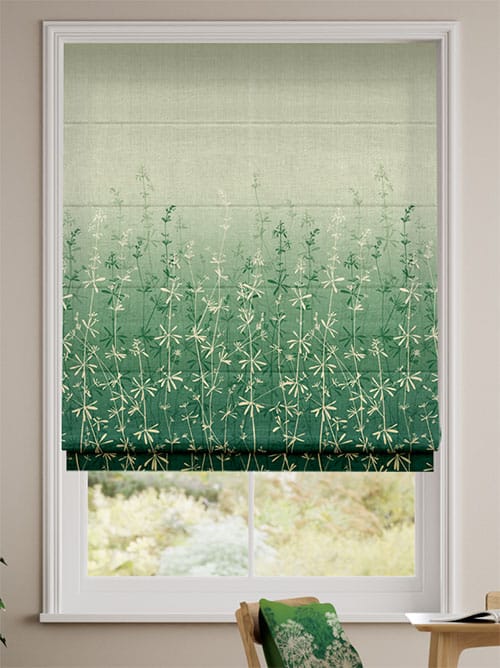 Goosegrass Jade Roman Blind thumbnail image