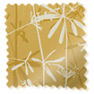 Goosegrass Mustard Roman Blind swatch image