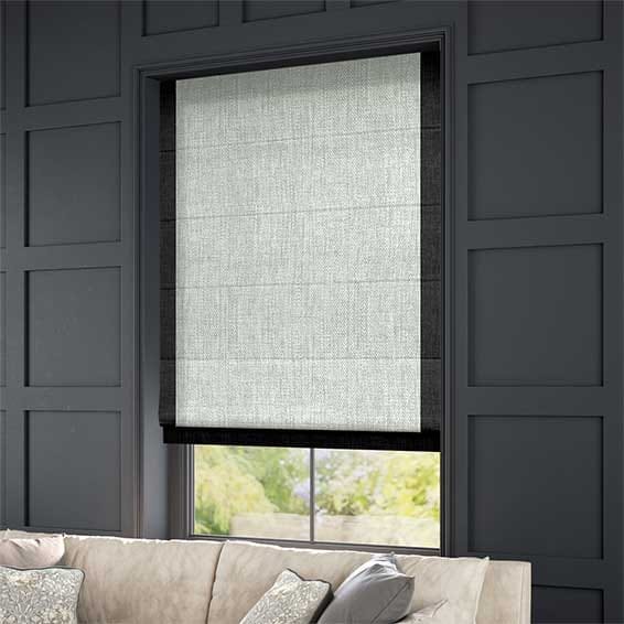 Halden Linen Limestone Roman Blind | Blinds Online™