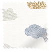 Happy Clouds Blockout Dawn Roller Blind swatch image