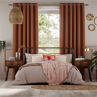 Harrow Cinnamon Curtains thumbnail image