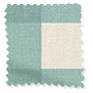 Hudson Gingham Aqua Roman Blind swatch image