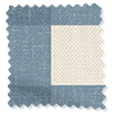 Hudson Gingham Denim Roman Blind swatch image