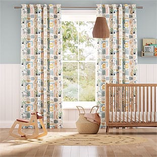 Jungle Jiggle Sorbet Curtains thumbnail image