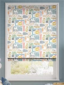 Jungle Jiggle Sorbet Roman Blind thumbnail image