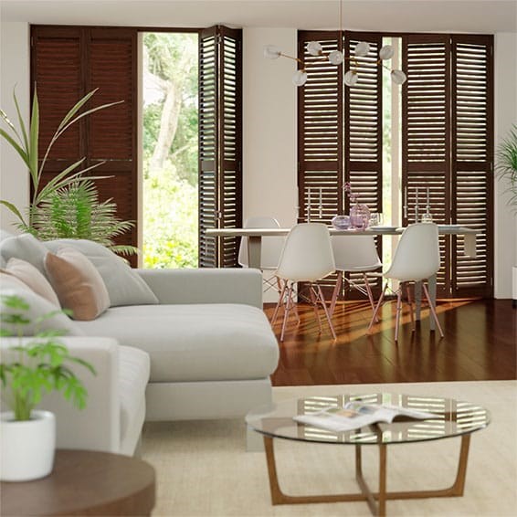 Kinglake Rosewood Shutter Blinds  