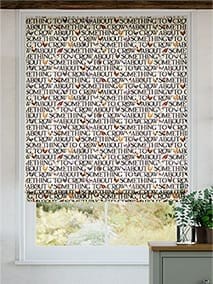 Large Hen & Toast Multi Roman Blind thumbnail image