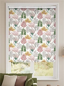 Layered Leaves Blush Ochre Roller Blind thumbnail image