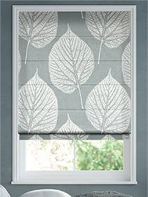 Leaf Pewter Roman Blind thumbnail image