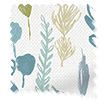 Leilani Powder Blue Roman Blind swatch image