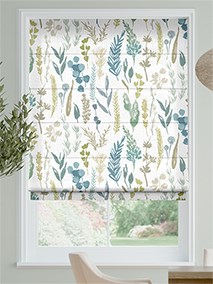 Leilani Powder Blue Roman Blind thumbnail image