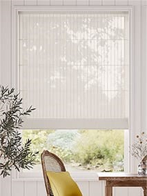 Leone Sheer Cream Roman Blind thumbnail image