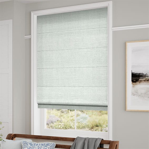 Leyton Winter Grass Roman Blind | Blinds Online™