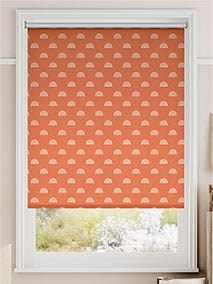 Little Arches Blockout Papaya Roller Blind thumbnail image