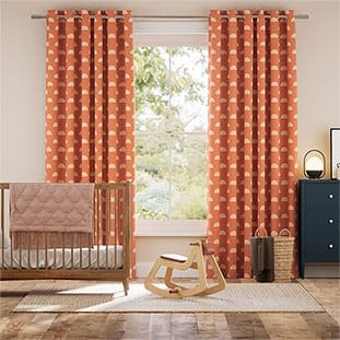 Little Arches Papaya Curtains thumbnail image