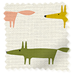 Little Fox Popsicle Birthday Roller Blind swatch image