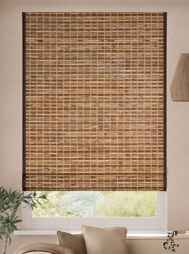 Loreto Chestnut & Acorn Roman Blind thumbnail image