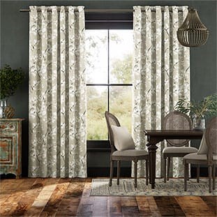 Madelyn Linen Chalk White Curtains thumbnail image