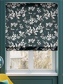 Madelyn Linen Onyx Roman Blind thumbnail image