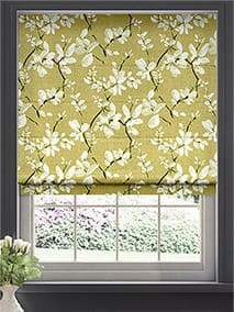 Madelyn Linen Sunset Gold Roman Blind thumbnail image