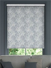 William Morris Marigold Steel Blue Roller Blind thumbnail image